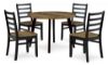Picture of BLONDON DINING TABLE AND 4 CHAIRS (SET OF 5)