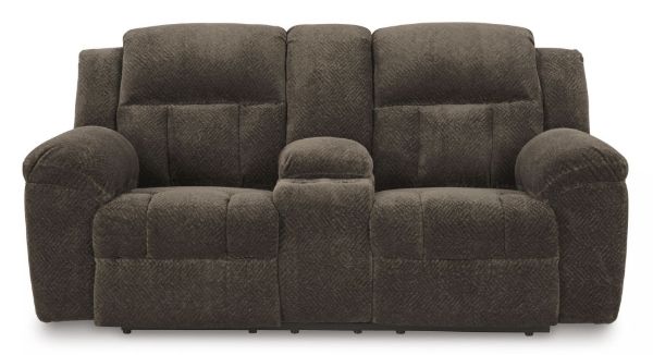 Picture of FROHN RECLINING LOVESEAT WITH CONSOLE