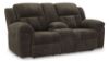 Picture of FROHN RECLINING LOVESEAT WITH CONSOLE