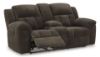 Picture of FROHN RECLINING LOVESEAT WITH CONSOLE