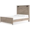 Picture of SENNIBERG QUEEN PANEL/LIGHTS BED