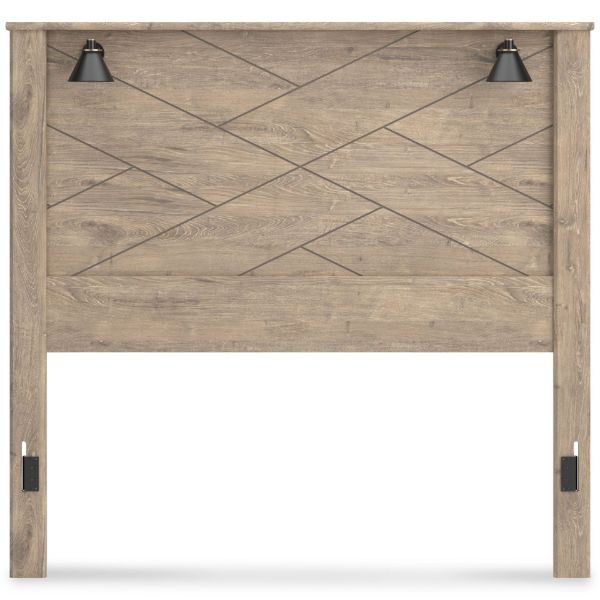 Picture of SENNIBERG QUEEN PANEL HEADBOARD