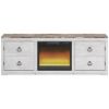 Picture of WILLOWTON TV STAND W/FP GLASS