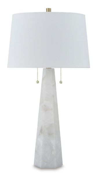Picture of LAURELLEN ALABASTER TABLE LAMP