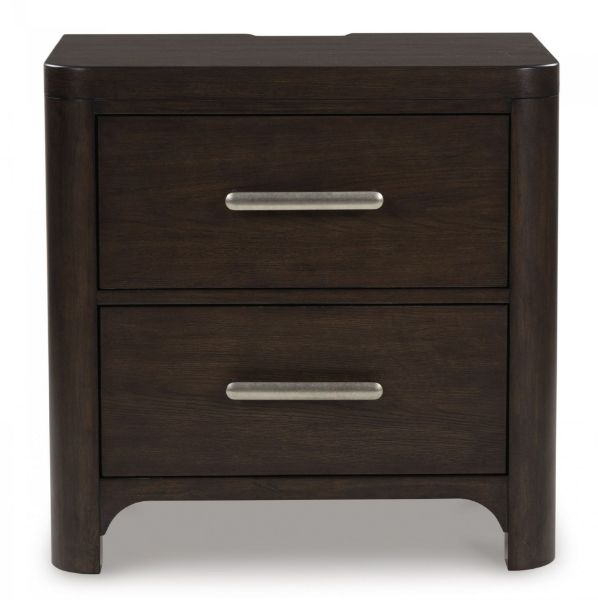 Picture of BRECKINGTON TWO DRAWER NIGHTSTAND