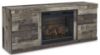 Picture of Derekson TV Stand with Electric Fireplace