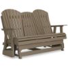 Picture of HYLAND WAVE OUTDOOR GLIDER LOVESEAT
