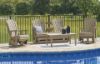 Picture of HYLAND WAVE OUTDOOR GLIDER LOVESEAT