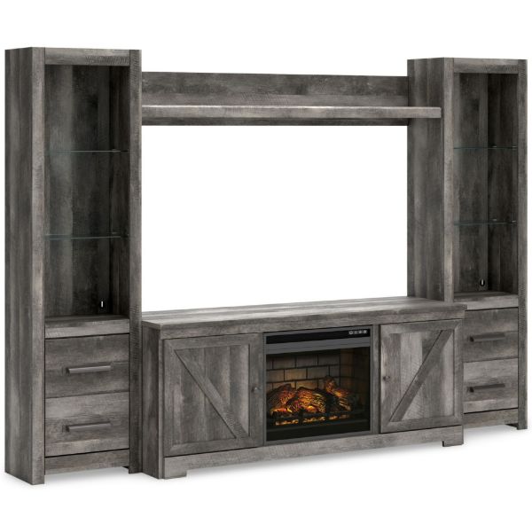 Picture of WYNNLOW 4PC ENT WALL W/FP