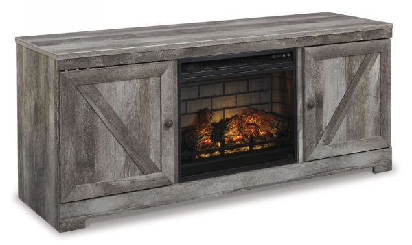 Picture of Wynnlow 63" TV Stand with Electric Fireplace