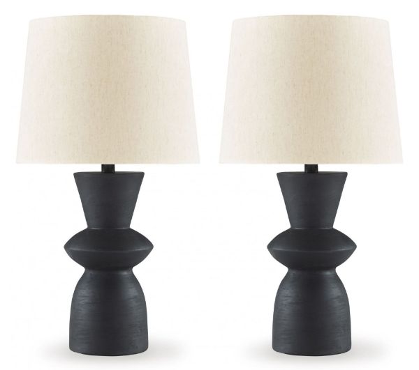 Picture of SCARBOT PAPER TABLE LAMP (SET OF 2)
