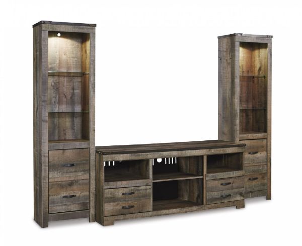 Picture of Trinell 3-Piece Entertainment Center
