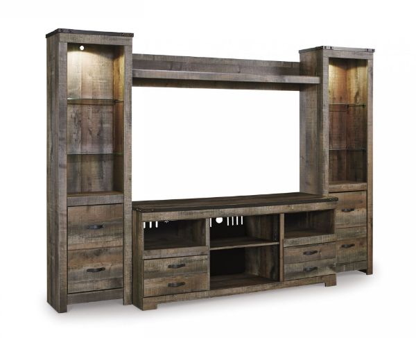 Picture of Trinell 4-Piece Entertainment Center
