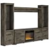 Picture of TRINELL 5PC ENT WALL W/FP LOGS