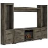 Picture of TRINELL 5PC ENT WALL W/FP LOGS