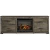 Picture of TRINELL TV STAND W/FP LOGS