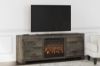 Picture of TRINELL TV STAND W/FP LOGS