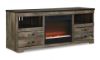 Picture of TRINELL TV STAND W/FP GLASS