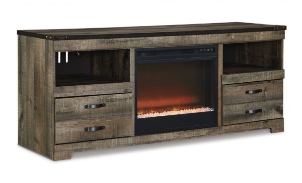 Picture of TRINELL TV STAND W/FP GLASS