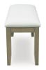 Picture of CALMORO LARGE UPH DINING BENCH