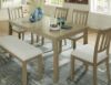 Picture of CALMORO LARGE UPH DINING BENCH