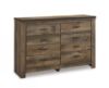 Picture of Trinell Six Drawer Dresser