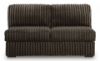 Picture of MIDNIGHT-MADNESS ARMLESS LOVESEAT