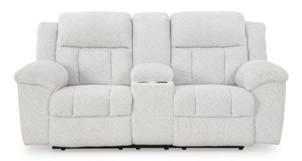 Picture of FROHN RECLINING LOVESEAT WITH CONSOLE