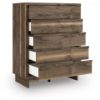 Picture of ZADILYN FIVE DRAWER WIDE CHEST