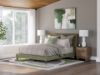 Picture of ZADILYN QUEEN UPHOLSTERED BED WITH ROLL SLATS