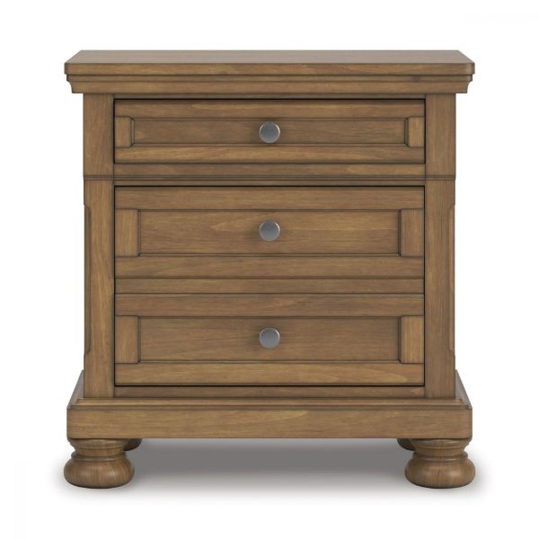 Picture of VANDENMORE TWO DRAWER NIGHTSTAND