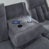 Picture of GREELY BEND POWER RECLINING SOFA WITH DROP DOWN TABLE