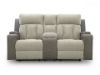Picture of STATELY CHECK POWER RECLINING LOVESEAT WITH CONSOLE