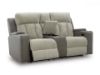 Picture of STATELY CHECK POWER RECLINING LOVESEAT WITH CONSOLE