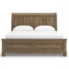 Picture of VANDENMORE CAL KING STORAGE SLEIGH BED