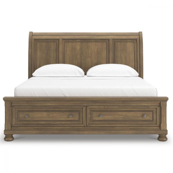 Picture of VANDENMORE CAL KING STORAGE SLEIGH BED