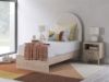 Picture of SHAPELLA TWIN UPHOLSTERED PANEL HEADBOARD
