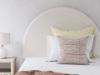 Picture of SHAPELLA FULL UPHOLSTERED PANEL HEADBOARD