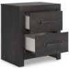 Picture of DELMORTA TWO DRAWER NIGHTSTAND