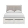 Picture of BIRMONTON QUEEN UPHOLSTERED PANEL HEADBOARD