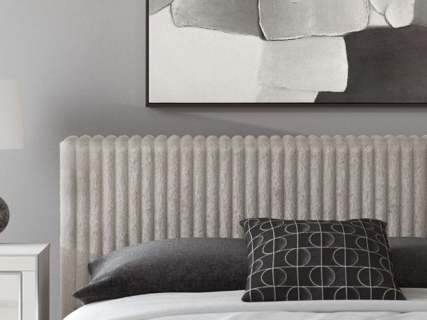 Picture of BIRMONTON KING/CALIFORNIA KING UPHOLSTERED HEADBOARD/FOOTBOARD/ROLL SLATS