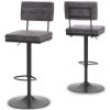 Picture of Strumford Tall Swivel Barstool (2/CN)