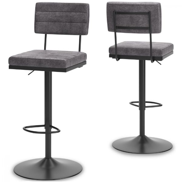 Picture of Strumford Tall Swivel Barstool (2/CN)
