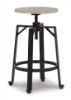 Picture of Karisslyn Swivel Stool (2/CN)