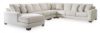 Picture of LERENZA 5PC SECTIONAL W/CHAISE