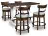 Picture of VALEBECK 5PC CTR HGT DINING & SERVER