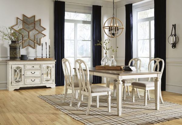 Picture of Realyn 5 Pc Rect Dining Set & Server