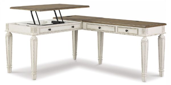 Picture of Realyn 2Pc Lift Top Desk and Return