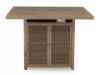 Picture of WALTON BRIDGE OUTDOOR BAR TABLE WITH FIRE PIT