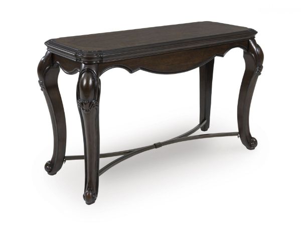 Picture of MAYLEE SOFA TABLE/KEENAN/MEDIUM BROWN